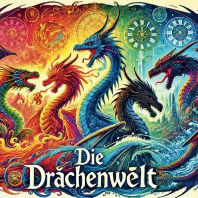 Abbildung von Drachenwelt: Malbuch für Drachenfans: 45 Motive von Drachen Jugendliche und Erwachsene im quadratischen Format