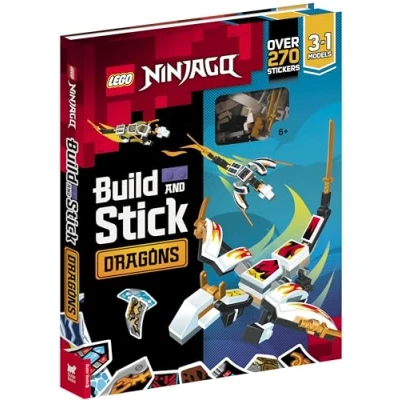 Abbildung von LEGO® NINJAGO® Build and Stick: Dragons (LEGO® Stick Activity Box)