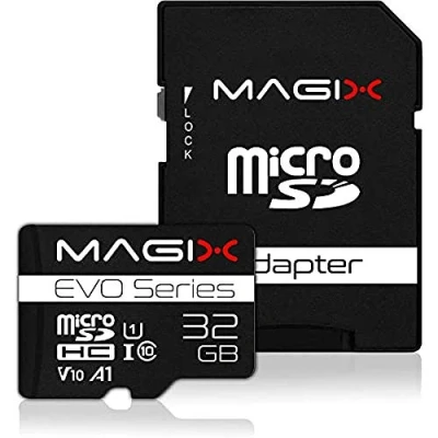 Abbildung von Magix MicroSD Speicherkarte EVO Series Klasse10 V10 + SD Adapter bis zu 80 MB/s (32GB)