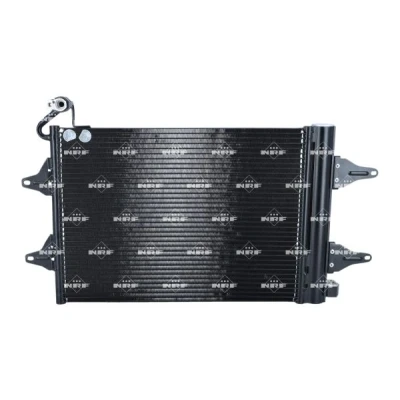 Abbildung von NRF 35480A Klimakondensator mit Trockner, Dichtring 17mm Aluminium 470mm SKODA: Fabia 2 Combi, Schrägheck, 1 Combi