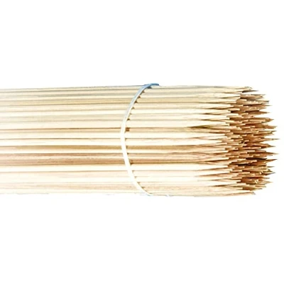 Abbildung von 10 x NatureStar Schaschlikspieße Bio 3x200mm Holz VE=1000 Stück