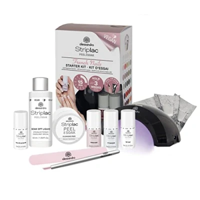 Abbildung von Alessandro Striplac Peel Or Soak French Nails starter set