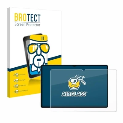 Abbildung von BROTECT Schutzglas für Samsung Galaxy Tab S10 Ultra 5G Schutzfolie Panzer Folie Glas [Extrem Kratzfest 9H, Anti Fingerprint, Transparent]