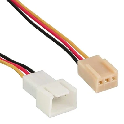 Abbildung von InLine Lüfterkabel Verlängerung, 3pol Molex St/Bu, Länge 30cm