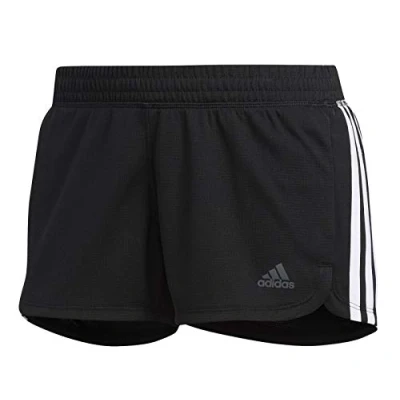Abbildung von adidas Performance Pacer kurze Sporthose, Damen, Größe: Large, Black