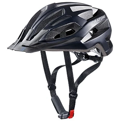 Abbildung von Cratoni C Flash Fahrradhelm, Black Anthracite Glossy, L/XL