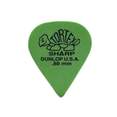 Abbildung von JIM DUNLOP Plektrum Tortex Sharp 0,88mm 12 Stück