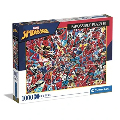 Abbildung von Clementoni® Puzzle Impossible Collection, Spiderman, 1000 Puzzleteile, Made in Europe, FSC® schützt Wald weltweit