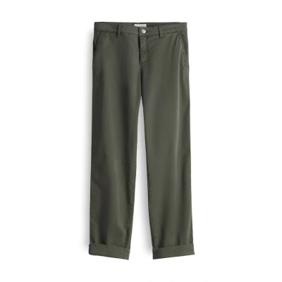 Abbildung von OPUS Pants Chino, Damen, Größe: 34, Olive leaf