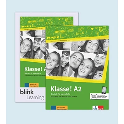 Abbildung von Klasse! A2 Media Bundle BlinkLearning: Deutsch für Jugendliche. Kursbuch mit Audios/Videos inklusive Lizenzcode BlinkLearning (14 Monate) (Klasse!: Jugendliche)