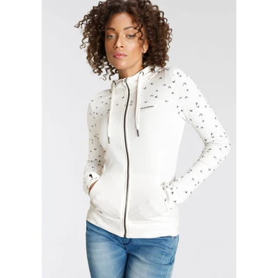 Abbildung von KangaROOS Kapuzensweatjacke, mit filigranem Print