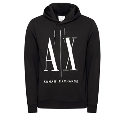 Abbildung von Armani Exchange Zjkrz Sweatjacke, Herren, Größe: Medium, Black