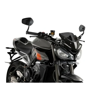 Abbildung von Puig Windschutzscheibe NG Sport stark getönt für Triumph Street T