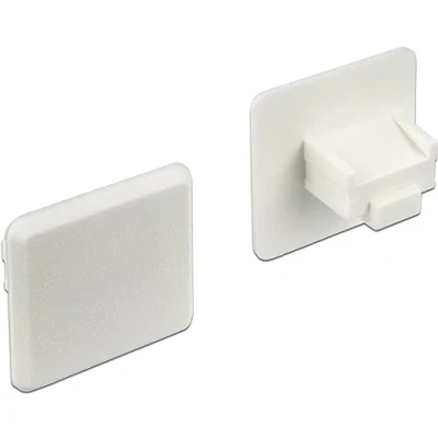 Abbildung von Delock 64019 Staubschutz für RJ45 Buchse ohne Griff 10 Stück Weiß