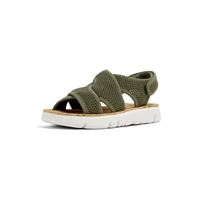 Abbildung von Camper Oruga Riemensandalette, Damen, Größe: 37, Dunkelgrün Schuhe