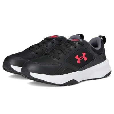 Abbildung von Under Armour Charged Edge Herren Sneaker, (010) Black/White/Racer Red, 47 EU