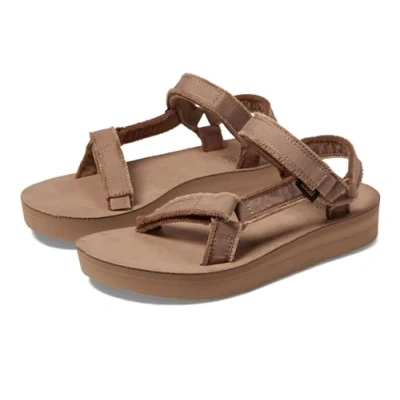 Abbildung von Teva Midform Universal Tigers eye Plateausandalette, Damen, Größe: 42, Schuhe