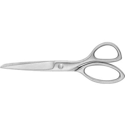 Abbildung von ZWILLING TWIN Select Haushaltsschere Schere, Küchenschere aus rostfreiem Stahl in zeitlos puristischem Design 18 cm, Silber matt