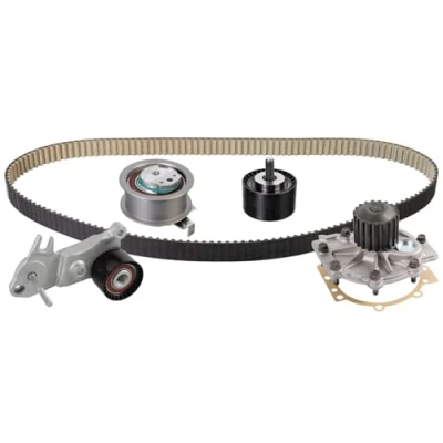 Abbildung von FEBI BILSTEIN 177468 Wasserpumpe + Zahnriemensatz mit 155 27,6 abgerundetem Zahnprofil Metall VOLVO: V60 I, V40 Schrägheck, V70 3