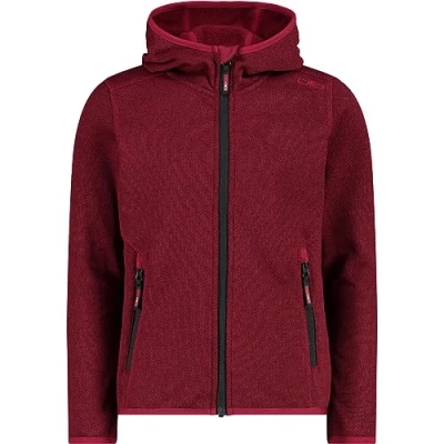 Abbildung von CMP Kid G Jacke mit fester Kapuze, Anemone Anthrazit, 104