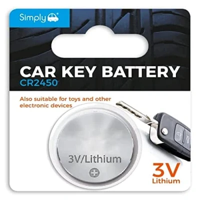 Abbildung von Simply SB CR2450 Autoschlüsselbatterie