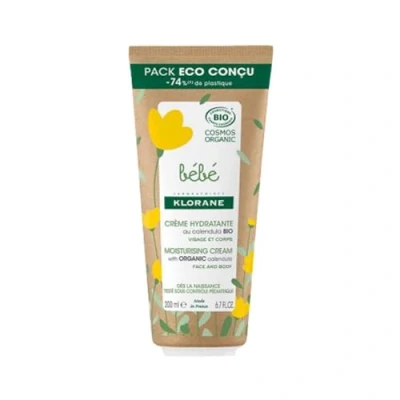 Abbildung von Klorane Bébé Feuchtigkeitscreme 200ml