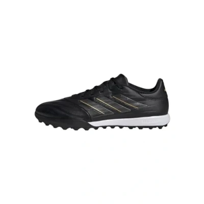 Abbildung von adidas Performance COPA PURE 2.0 League TURF Fußballschuh Multinocken, Herren, Größe: 40 2/3, Core black/gold metallic Schuhe