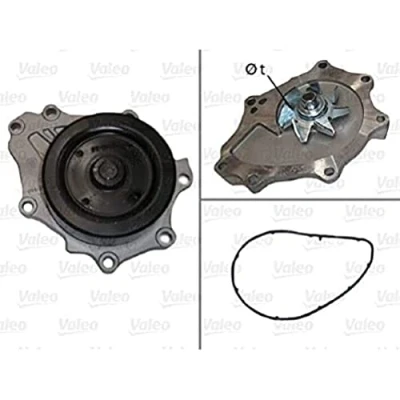 Abbildung von VALEO 506905 Wasserpumpe mit Riemenscheibe Dichtungen ohne Deckel TOYOTA: Corolla Verso, Avensis II Kombi, Auris Schrägheck, LEXUS: IS 2, 3