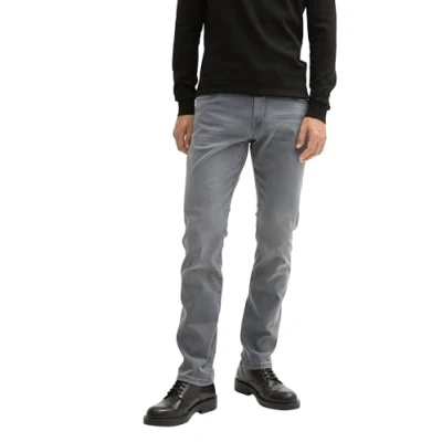 Abbildung von TOM TAILOR Herren Comfort Straight Jeans,10210 Grey Denim, 30/30