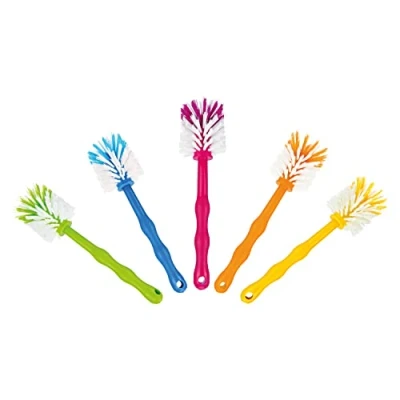 Abbildung von Wundermix Mixtopf Spülbürste für deine Küchenmaschine (5er Set) Reinigungsbürste Mixtöpfe gängiger Küchenmaschinen Robuste Bürste mit Nylon Borsten Spülbürsten