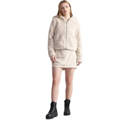Abbildung von ONLY Damen ONLNEWCHRIS FUR Hooded Jacket CC OTW Jacke, Moonbeam, XS