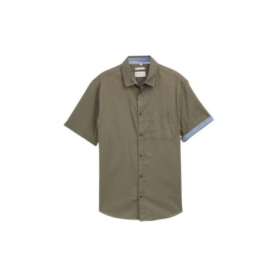 Abbildung von TOM Tailor Shirt Hemd, Herren, Größe: XXL, Smokey olive green