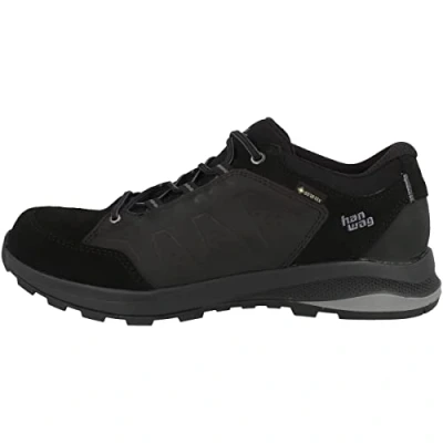 Abbildung von Hanwag Torsby LOW SF Extra GTX Hikingschuh, Herren, Größe: 42.5, Black asphalt Schuhe