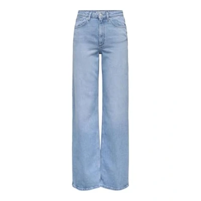 Abbildung von ONLY Onljuicy WIDE LEG Jeans Relaxed Fit, Damen, Größe: 25x32, Light blue denim