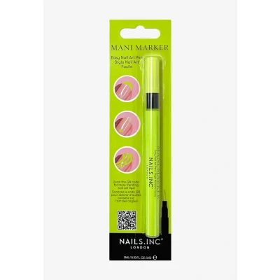 Abbildung von Nails Inc MANI MARKER GREEN Neon Nail Art Pen Präziser Nageldesign Stift in Grün Vegan, Tierversuchsfrei &amp; Einfach Anzuwenden Ideal für DIY Perfekte Maniküre