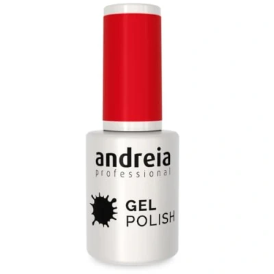 Abbildung von Andreia Professional Semi Permanenter Nagelgel Lack für UV/LED Lampe Intensiver Glanz und 4 Wochen haltbare French Manicure Lackierung Farbe 205 Rot Schattierungen von Pink 10.5 ml