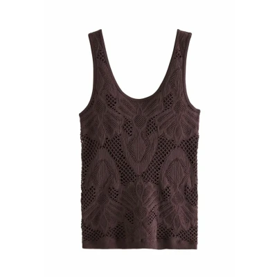 Abbildung von Next Scoop NECK Top, Damen, Größe: Small, Berry red