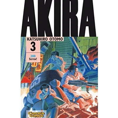 Abbildung von Akira 3: Original Edition Dystopischer SciFi Manga Klassiker über eine Gruppe von Jugendlichen im postapokalyptischen Neo Tokyo großformatige Neuausgabe