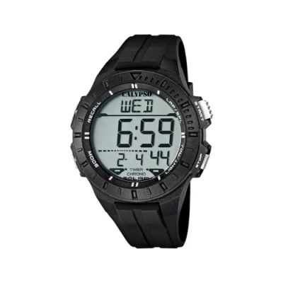Abbildung von CALYPSO WATCHES Chronograph Color Splash, K5607/6, Armbanduhr, Quarzuhr, Herrenuhr, Datum, Digitalanzeige, Stoppfunktion