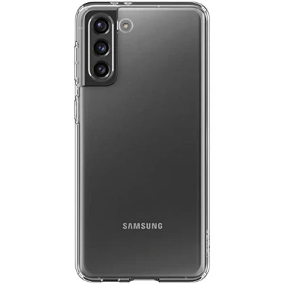 Abbildung von Samsung Galaxy S21 Hülle Silikon Spigen Soft Case/Backcover Handyhülle Transparent