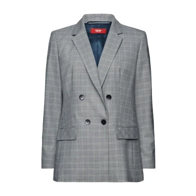 Abbildung von Esprit Collection 4 Button Regul Blazer, Damen, Größe: 42, Petrol blue