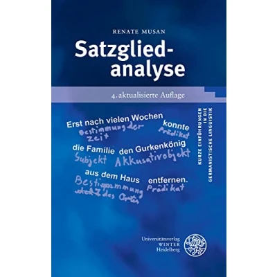 Abbildung von Satzgliedanalyse (Kurze Einführungen in die germanistische Linguistik KEGLI)