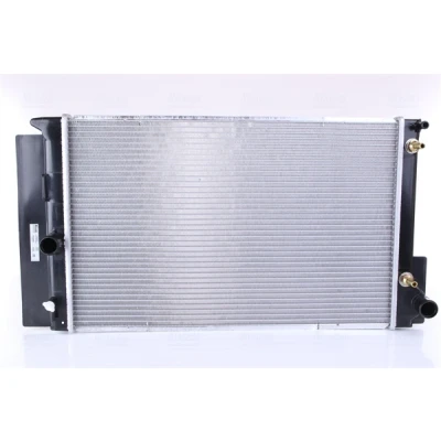 Abbildung von NISSENS 64694 Kühler, Motorkühlung Aluminium 600 377 18 Kühlrippen gelötet TOYOTA: Avensis III Limousine, Station Wagon
