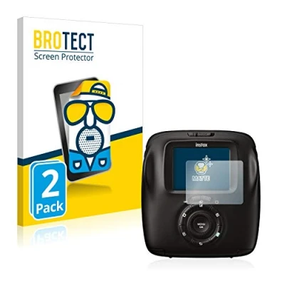 Abbildung von BROTECT Entspiegelungs Schutzfolie für Fujifilm Instax Square SQ20 (2 Stück) Matte Displayschutz Folie, Anti Reflex, Fingerprint