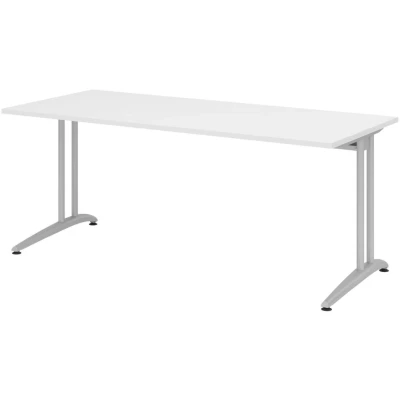 Abbildung von HAMMERBACHER Schreibtisch VBS19/W/S weiß