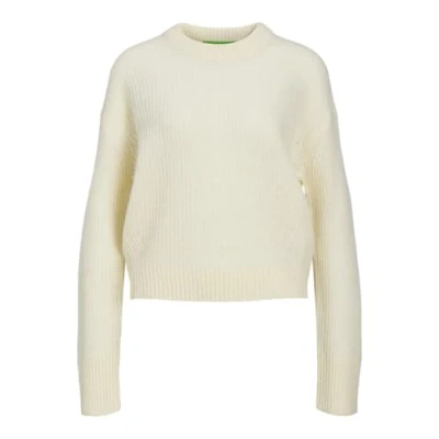 Abbildung von JJXX Jxember LS Fluffy CREW NECK NOOS Strickpullover, Damen, Größe: Small, Vanilla ice
