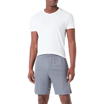 Abbildung von Reebok Herren Trainingsstrick Kurze Hose, Kaltes Grau 6, XL EU