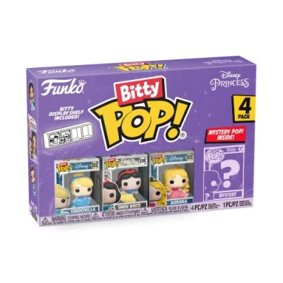 Abbildung von Funko Comicfigur Bitty POP! Disney Princess Cinderella Sammelfiguren Spielfiguren, großer Sammelspaß mit Überraschungsfigur