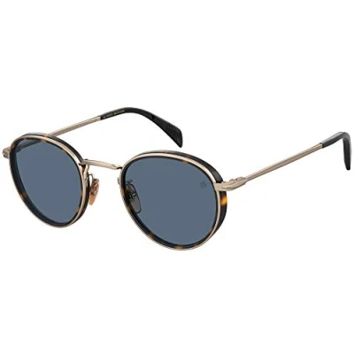 Abbildung von David Beckham Unisex Db 1033/s Sunglasses, 2M2/IR Black Gold, 49