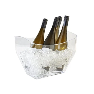Abbildung von APS 36087 Wein /Sektkühler, Flaschenkühler, 32 x 21,5 cm, Höhe 24,5 7 Liter, Kunstoff (MS), klar